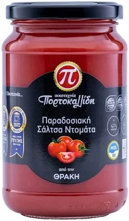 Σαλτσα Τοματα 350gr Πορτοκαλιδη